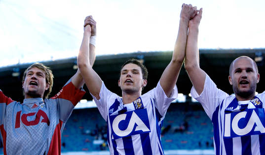 Bengt Andersson, Marcus Berg, Jonas Wallerstedt, Göteborg,