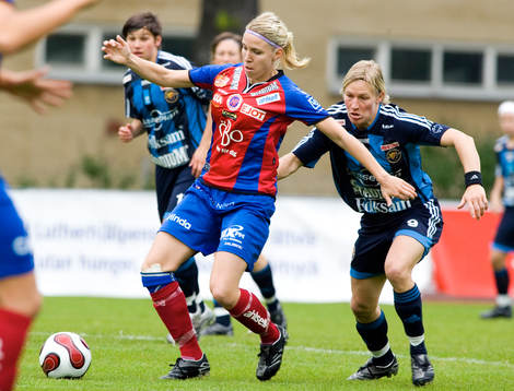 Elin Magnusson, Örebro och Kristin Bengtsson, Djurgården