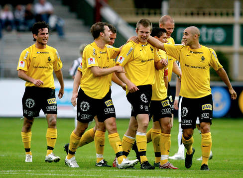  Anders Ekelund, Bunkeflo, Jubel.