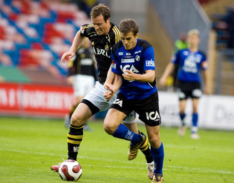 Markus Jonsson, AIK (1-0) och Martin Fribrock, Halmstad