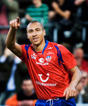   Henrik Larsson, jubel.