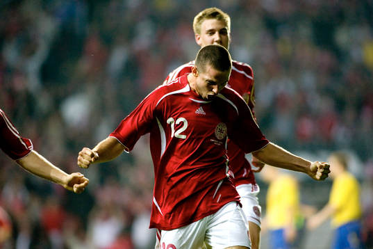 Leon Andreasen, Danmark, jubel