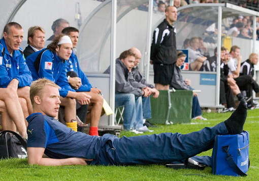 Viktor Rönneklev klev av, skadad, Mats Jingblad i