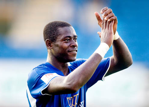  Michael Mensah, Trelleborg, jubel