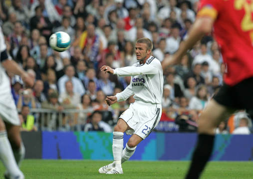 David Beckham, Real Madrid