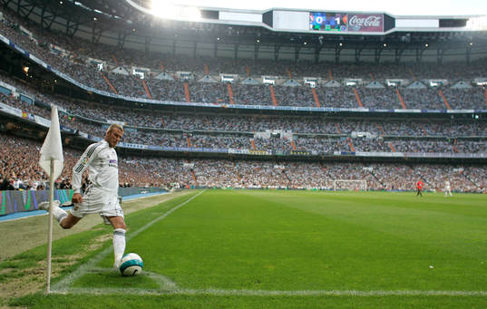 David Beckham, Real Madrid, inspark