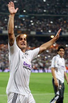  Fabio Cannavaro, Real Madrid, jubel efter segern.