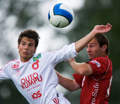  Tobias Larsson, Degerfors i nickduell, nick med Tyler Hughes, Öster