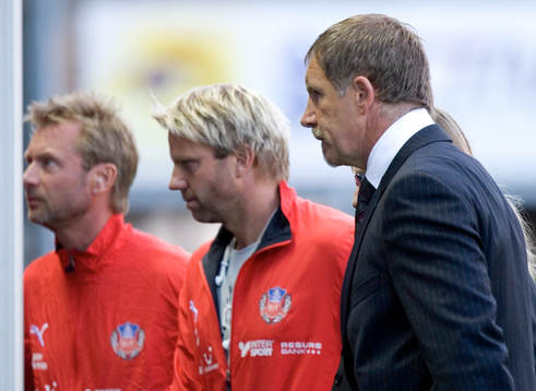 HIF:s tränartrio lämnar Olympia, Peter Gerhardsson, Hans