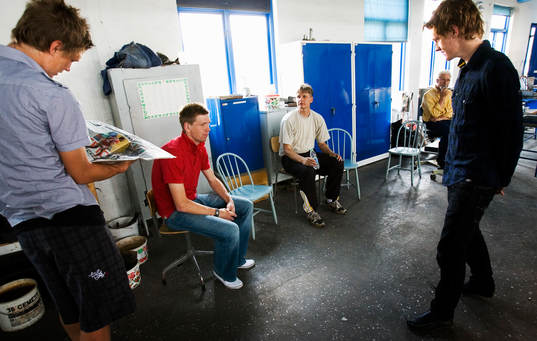 Bröderna ELM, Viktor Elm, Rasmus Elm och David Elm. Jonny