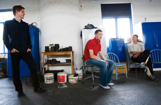 Bröderna ELM, Viktor Elm, Rasmus Elm och David Elm. Jonny