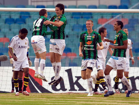  Andreas Tobiasson, Gais, jubel.