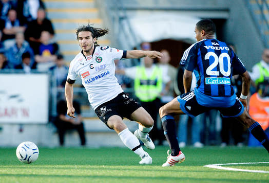 Nordin Gercic, Örebro och Patrick Amoah, Djurgården