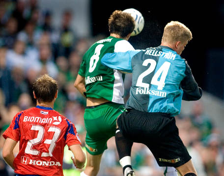 Sebastian Eguren, Hammarby är fri att nicka in en