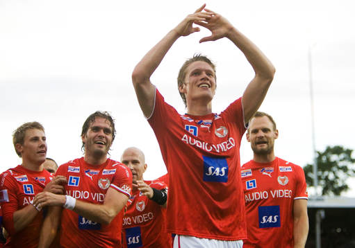 2-0 av Viktor Elm, Kalmar. Jubel