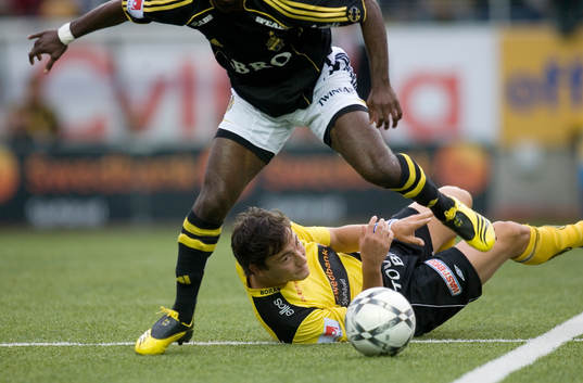 Dulee Johnson, AIK och Stefan Ishizaki, Elfsborg