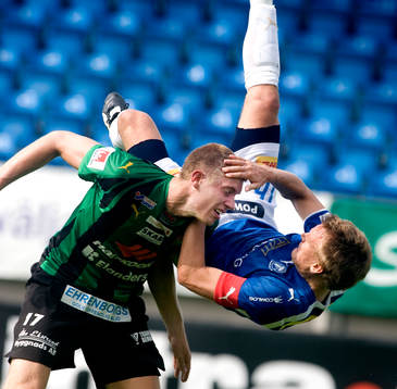 Tobias Homqvist, Gais krockar med Linus Malmqvist,