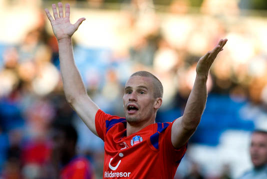 Christoffer Andersson, Helsingborg. Glädje. Jubel