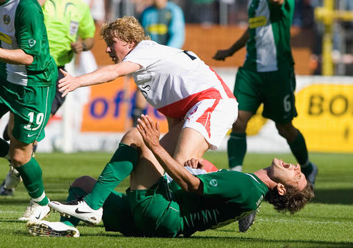 Rick Kruys, Utrecht och Sebastian Eguren, Hammarby, skada