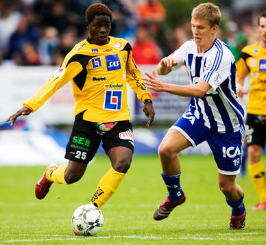Patrick Osiako och Pontus Wernbloom