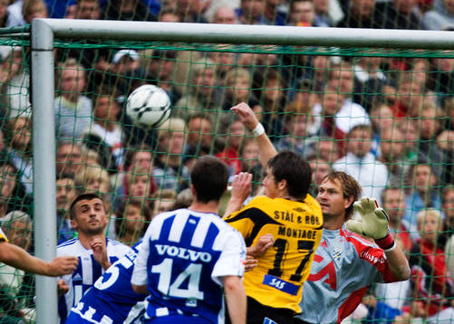 1-2 efter förlängning. Bengt Andersson, målvakt