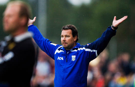 1-2 efter förlängning. Stefan Rehn, tränare