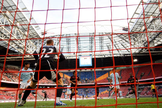 Amsterdam Arena, interiör, mål, nät, målkamera