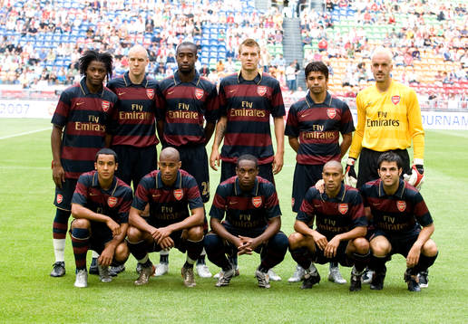 Laguppställning, lagbild, startelva, Arsenal