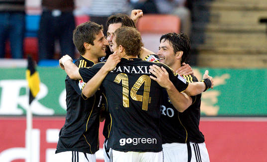 Lucas Valdemarin, AIK, jublar