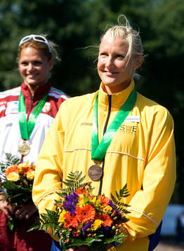  Sofia Paldanius, Sverige, Katalin Kovacs, Ungern. Glädje.