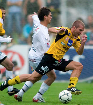 Mjällby - Sirius: Daniel Hoch, Sirius och Johan Svensson,