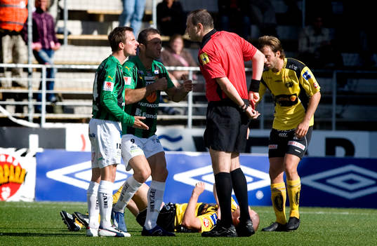 Daniel Nicklasson, GAIS och Andreas Augustsson, Elfsborg
