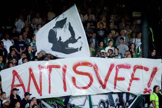 Hammarbyklacken,  banderoll