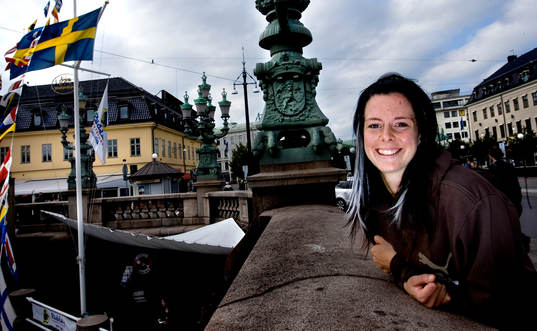 Fotboll, dam, Lotta Schelin, porträtt