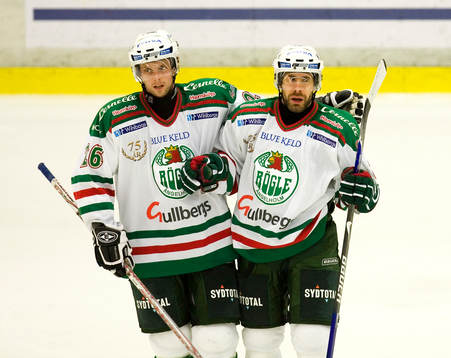 Jacob Johansson och Patrik Tano, jubel