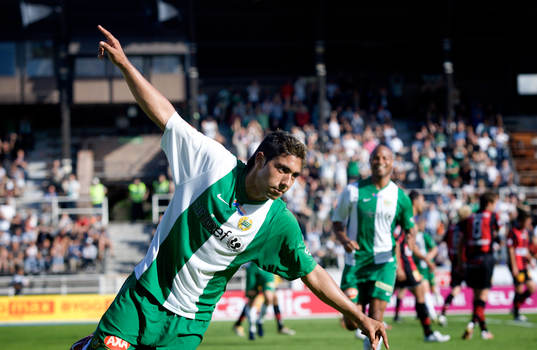 Sebastian Castro-Tello, Hammarby, jubel