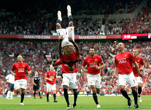 Fotboll, Engelsk, Premier League, Manchester United -