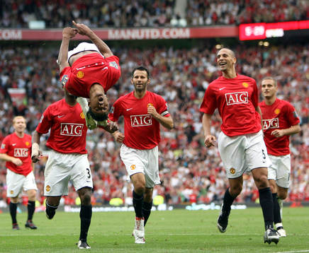 Fotboll, Engelska ligan, Premier League, Manchester United