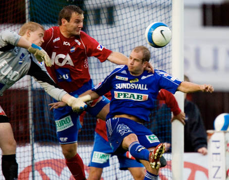 Stefan Ålander, Sundsvall, Ambjörn Lennartsson, målvakt,