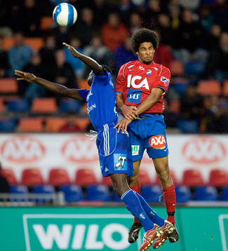 Marco Da Silva, Öster och Akombo Ukeyima, Sundsvall.