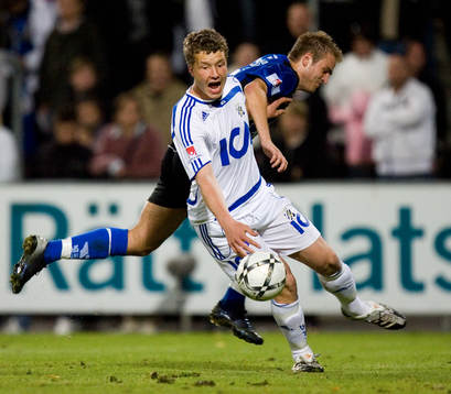 Jakob Johansson, Göteborg och Jesper Westerberg, Halmstad