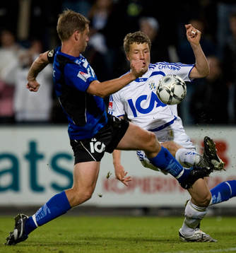Jakob Johansson, Göteborg och Tommy Jönsson, Halmstad