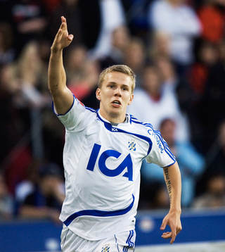 0-1, Pontus Wernbloom, IFK Göteborg, Jubel