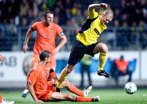  Ivan Helguera, Valencia, Andreas Augustsson, Elfsborg.