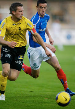 Haris Radetinac, Åtvidaberg och Jens Nordström, Bunkeflo