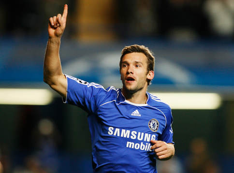  Andriy Shevchenko, Chelsea (Jubel)