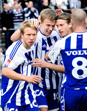 Adam Johansson, Pontus Wernbloom, Gustav Svensson,