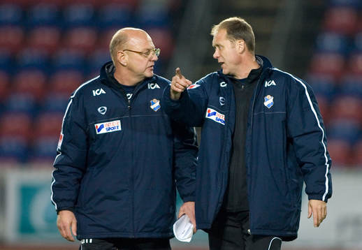 Göran Hagberg och Jevgenij Kouznetsov, tränare.