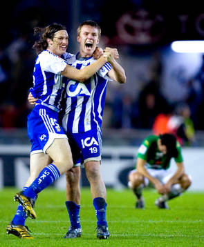 Gustav Svensson, Pontus Wernbloom, Göteborg, jubel