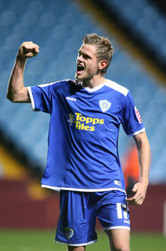  Richard Stearman, Leicester, jubel.